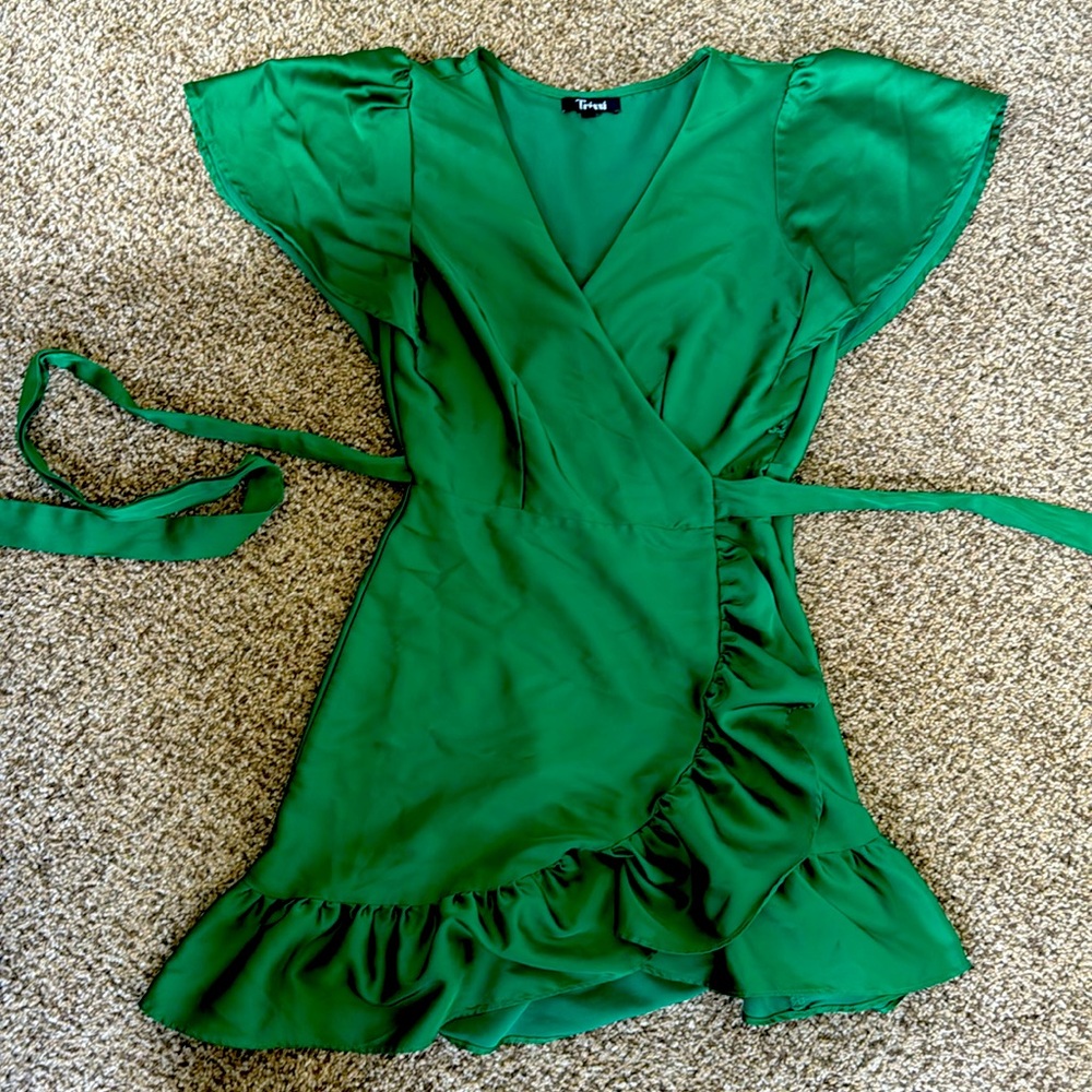 Green Tie Dress
